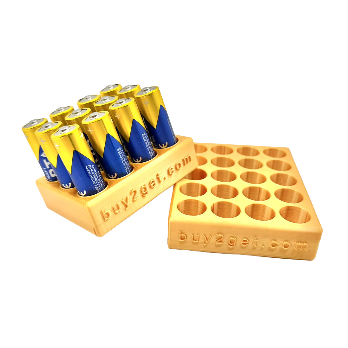 Battery-Holder (AA und AAA Batteriehalter / Aufbewahrungsfach)