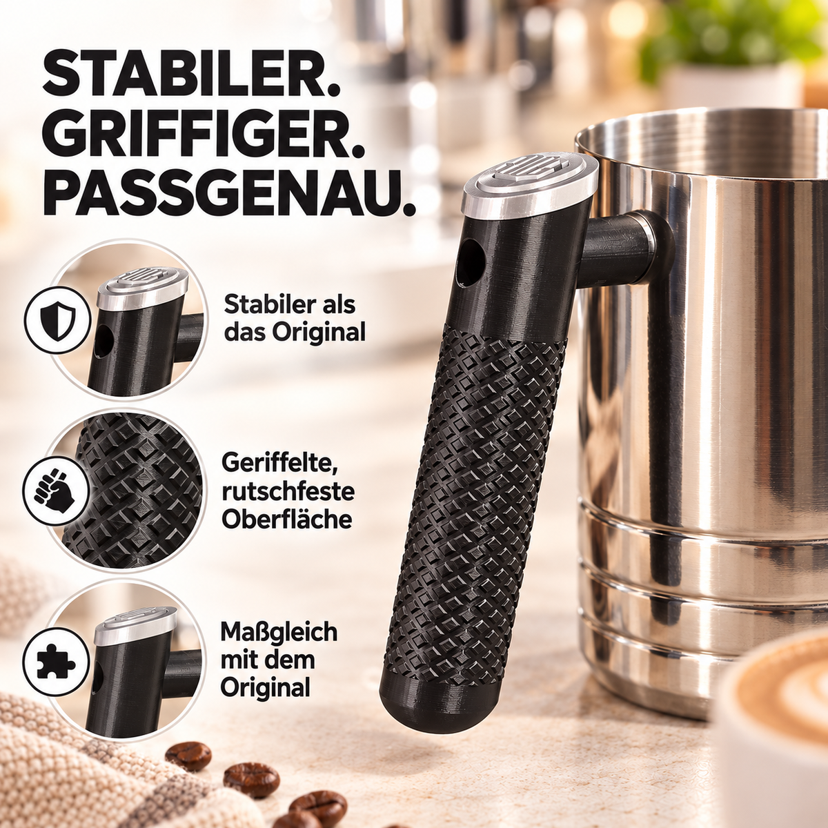 Ersatzgriff für Ninja Luxe Café Milchkanne