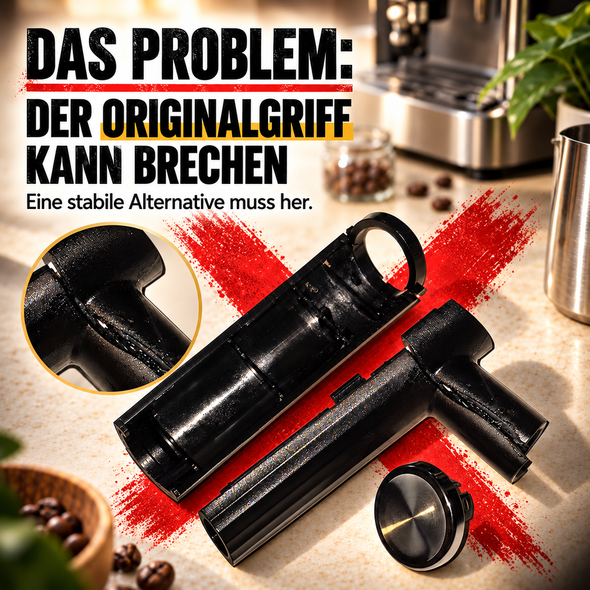 Ersatzgriff für Ninja Luxe Café Milchkanne