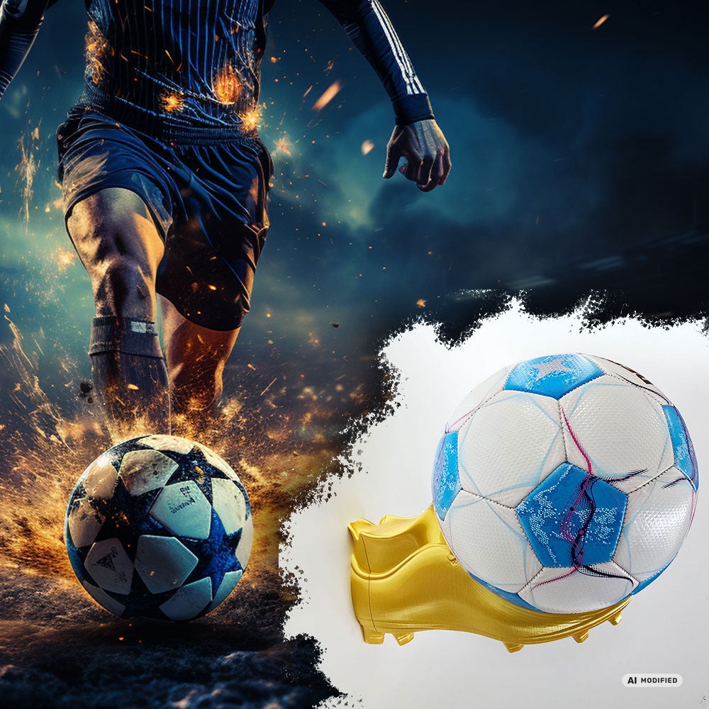 Ballhalterung Fussballschuh