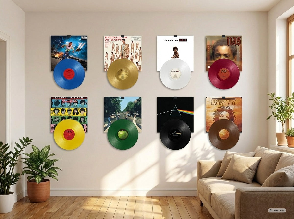 Schallplattenhalter - Wand LP Holder